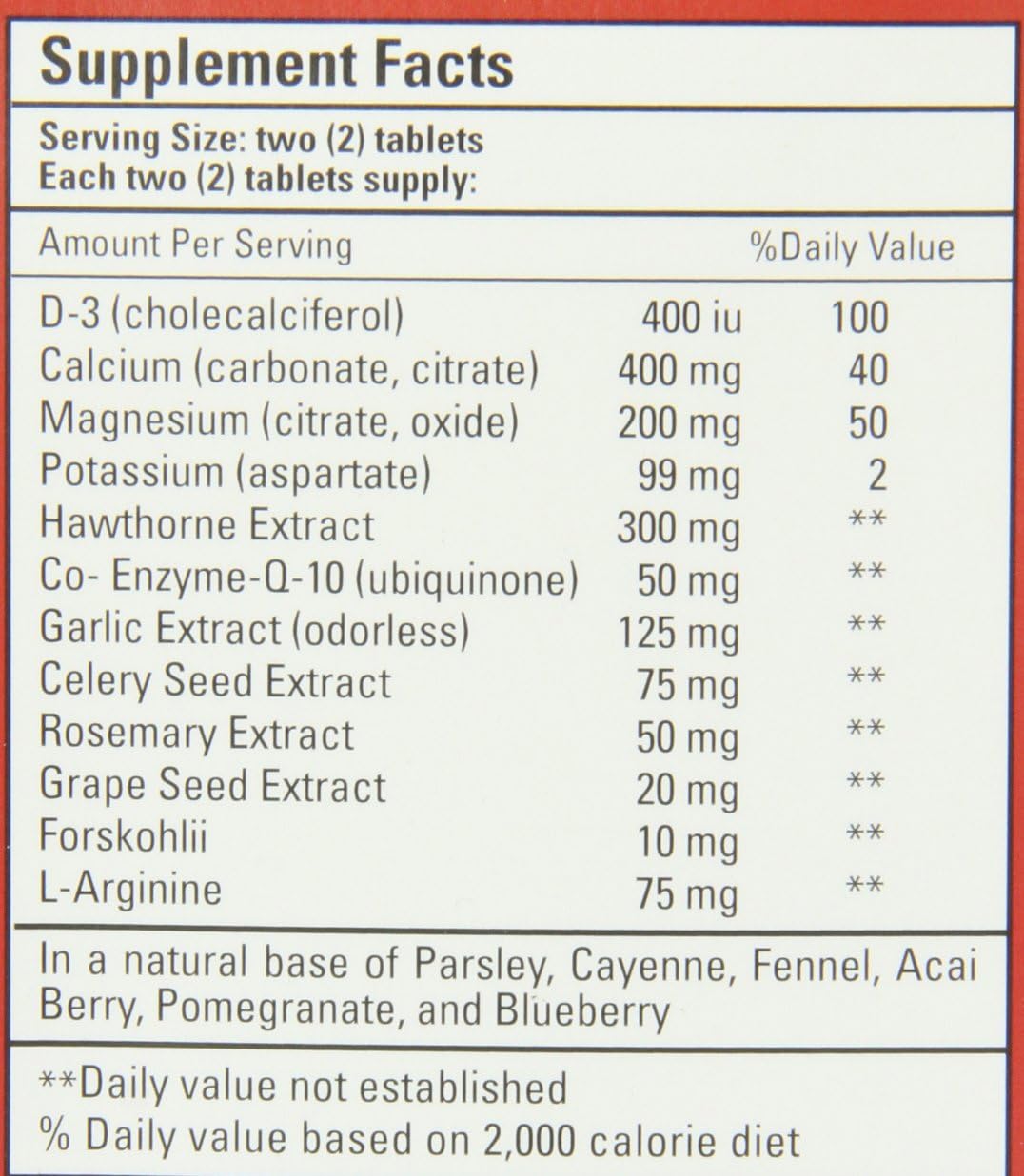 Bionutrition Blood Pressure Wellness (60 tablets)