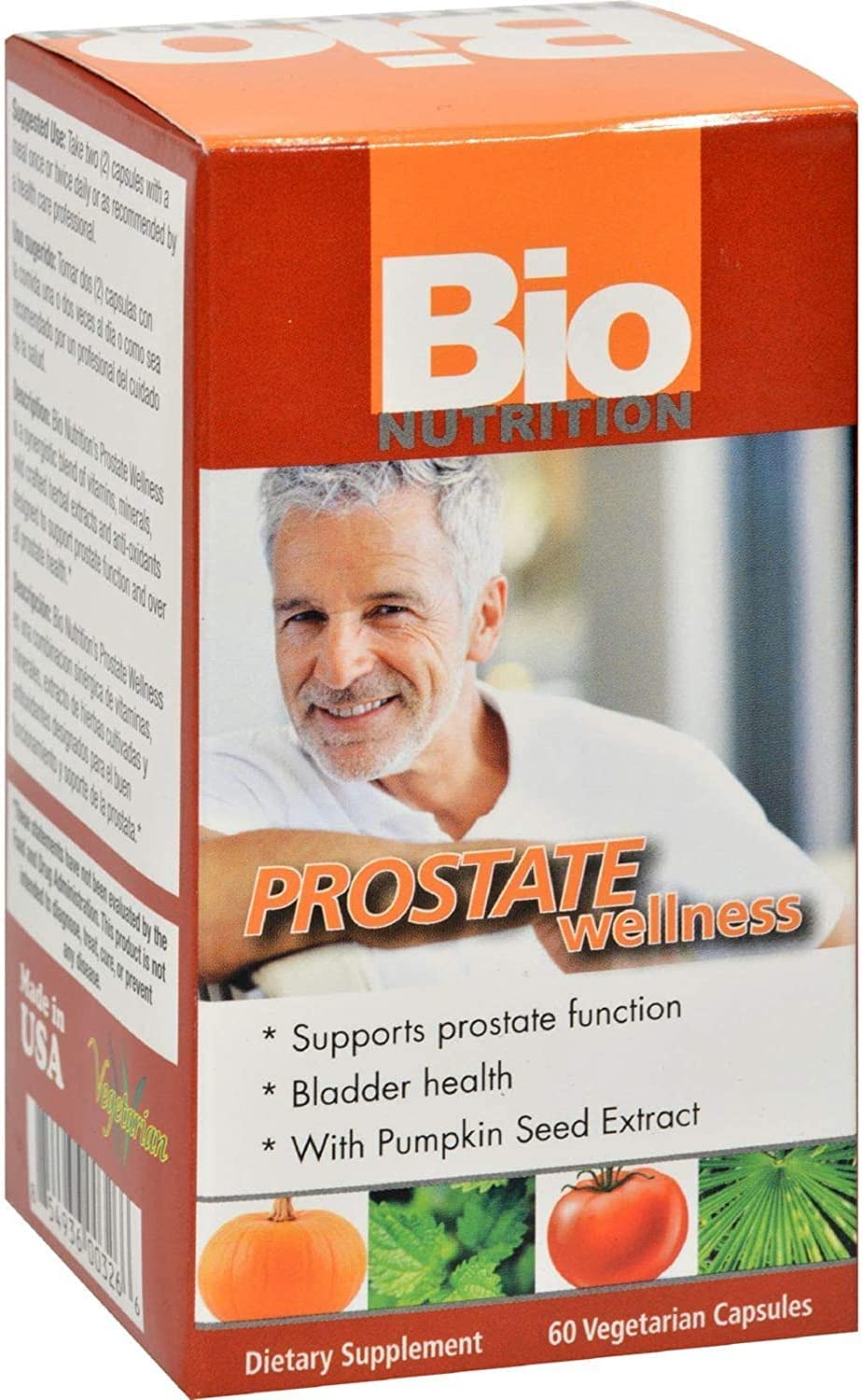 Bio Nutrition Prostate Wellness Vegi-Caps, 60 Count