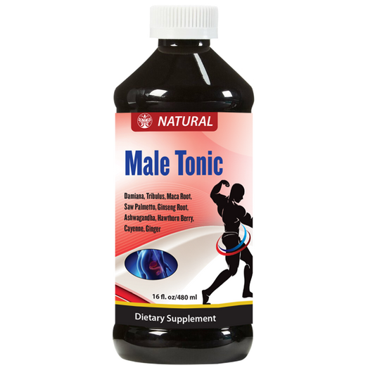 Male Tonic with Tribulus, Maca, Saw Palmetto and Ashwagandha (16oz)
