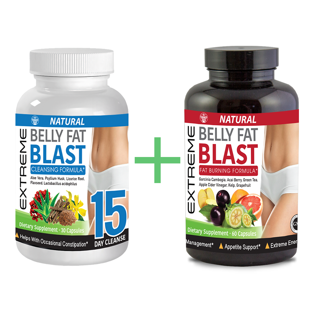 Belly Fat Blast Cleanse + Burn Weight Management Stack