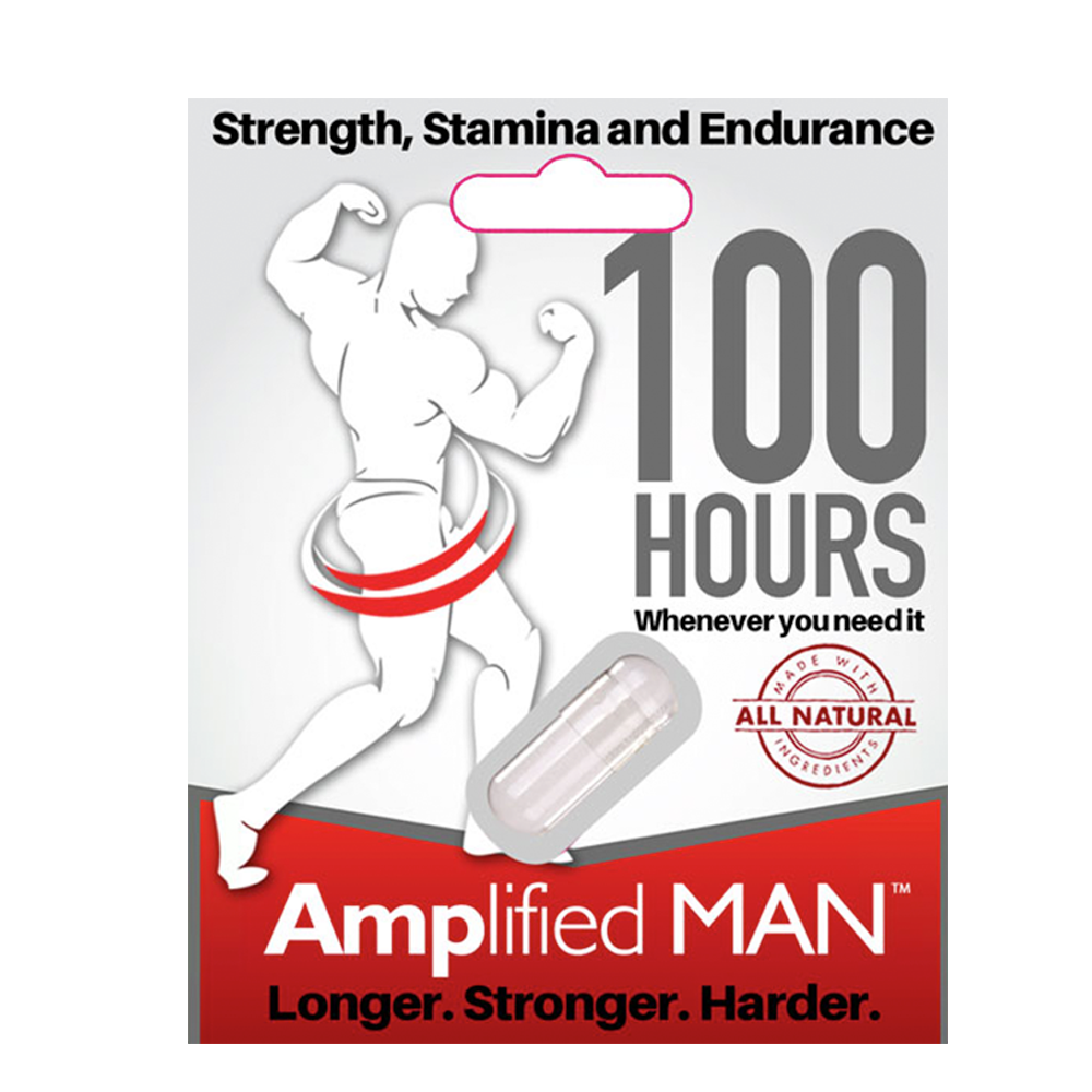 Amplifed Man Natural Male Enhancer