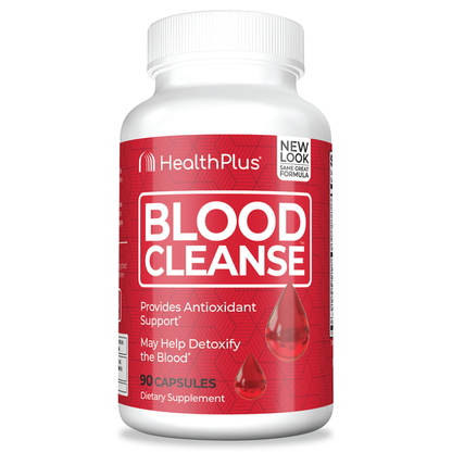 Health Plus Herbal Blend with Cayenne and Ginger (90 capsules bottle front view