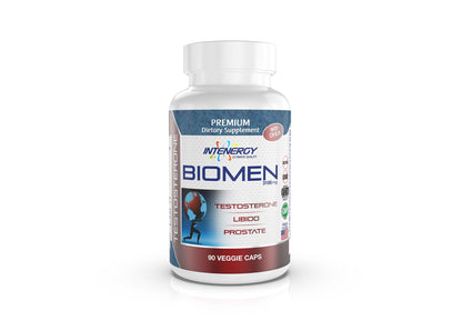 Intenergy Biomen 90 Capsules capsules bottle front view