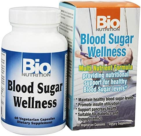 Bio Nutrition Blood Sugar Wellness - 60 Capsules