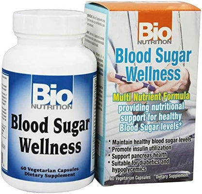 Bio Nutrition Herbal Blend with Cinnamon and Fenugreek capsules bottle front view