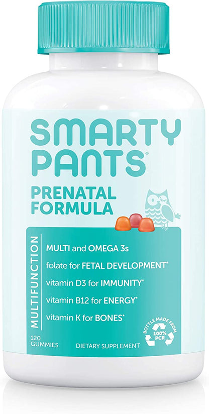 SmartyPants Prenatal Vitamins for Women herbal supplement front view