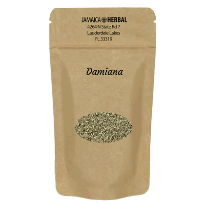 Damiana Herb herbal supplement front view