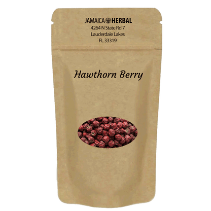 Hawthorn Berry Powder raw herb powder front view