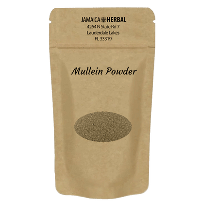 Mullein Powder - Traditional Herb raw herb powder detail view