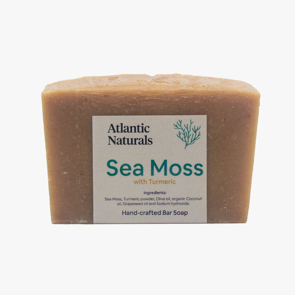 Handcrafted Sea Moss with Turmeric Bar Soap