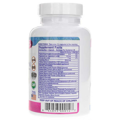 Intenergy Biowomen 30 Capsules capsules bottle alternate view