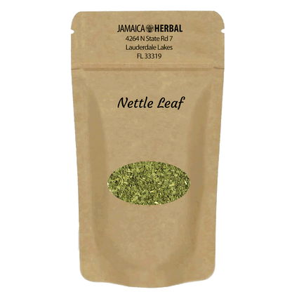 Nettle Leaf herbal supplement front view