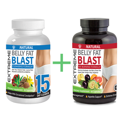 Herbal Metabolism Blend + Burn Stack herbal supplement front view