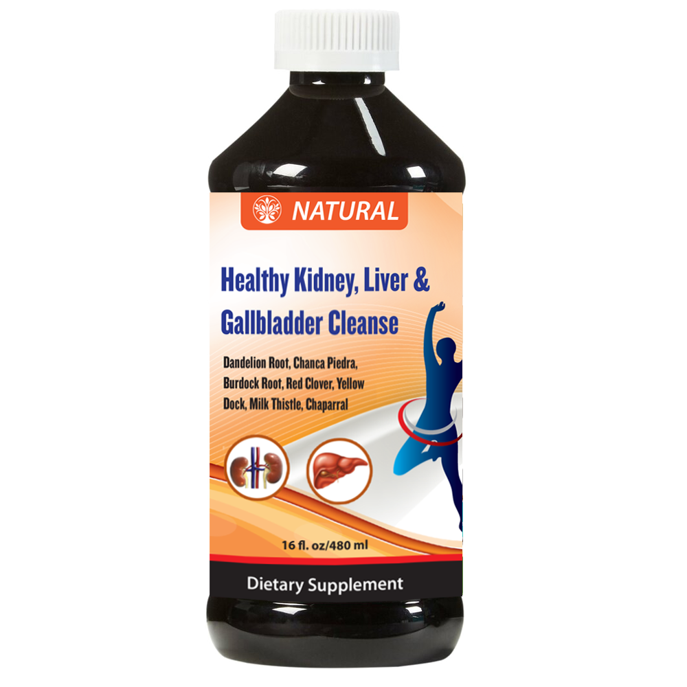 Healthy Kidney, Liver and Gallbladder Cleanse (16oz)