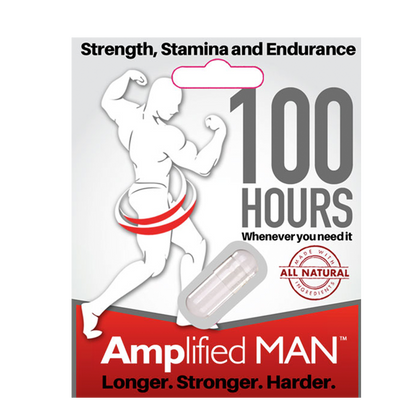Amplifed Man Natural Male Enhancer
