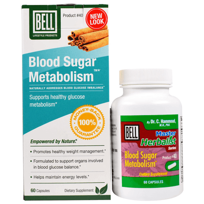 Bell Herbal Blend with Chromium herbal supplement front view
