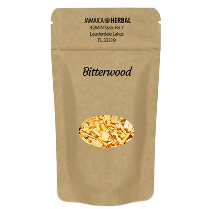 Bitter Wood Herb (Quassia Amara) herbal supplement front view