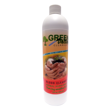 Caribbean Herbal Heart Tonic (16 oz) herbal tonic bottle front view