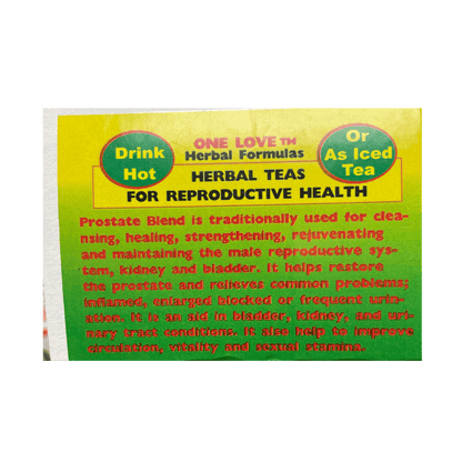 One Love Men's Herbal Formula bottle alternate view
