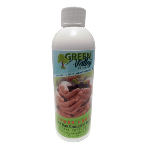 Powerhouse 1 Day Reset (8 oz) herbal supplement front view