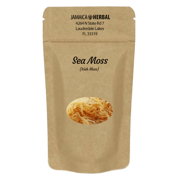 Sea Moss (Raw Wildcrafted Irish Moss) sea moss front view